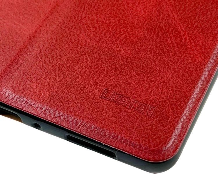 Шкіряний чохол книжка Lishen для Samsung Galaxy Tab A7 Lite (SM-T220) червоний 087284 фото
