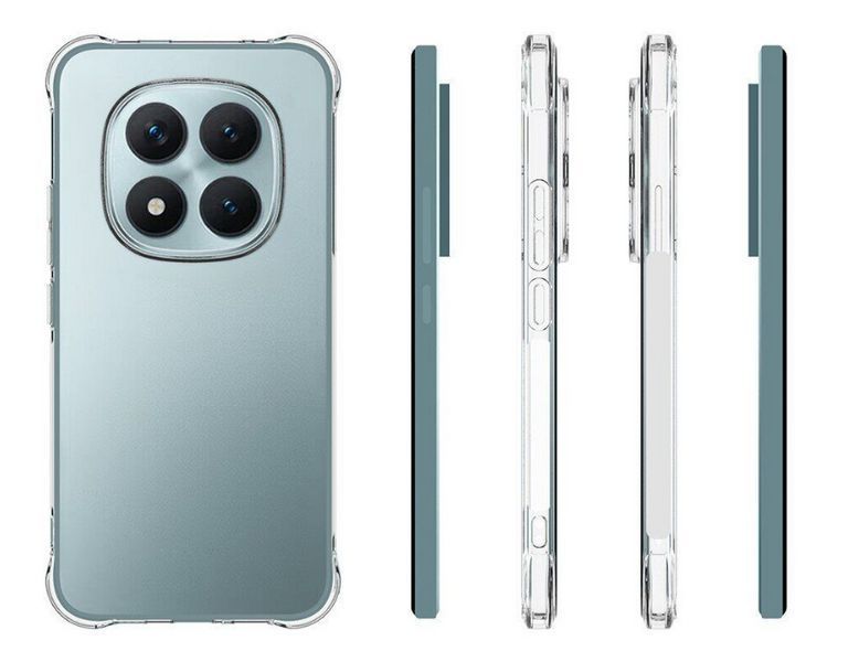 Чехол накладка WXD для Xiaomi Redmi Note 15 Pro Plus / прозрачный 204540 фото
