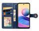 Шкіряний чохол книжка Galant Book для Motorola G06 Power / синій 204298 фото 4