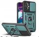 PC + TPU чохол Camshield armor для Realme C67 (4G) / зелений 095711 фото 1