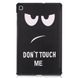 Чехол книжка Crazy Horse для Samsung Galaxy Tab S6 Lite (10.4") / dont touch me 093876 фото 4