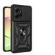 PC + TPU чехол Camshield armor на Xiaomi Redmi 12 / черный 090113 фото 3