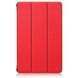 Кожаный чехол книжка Crazy Horse для Lenovo Tab K10 красный 093850 фото 2