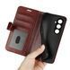 Чохол книжка Book case для Samsung Galaxy S23 FE / коричневий 093316 фото 2