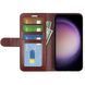 Чохол книжка Book case для Samsung Galaxy S23 FE / коричневий 093316 фото 4