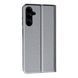Шкіряний чохол-книжка Fibra case на Samsung Galaxy M15 (5G) / сірий 096985 фото 2