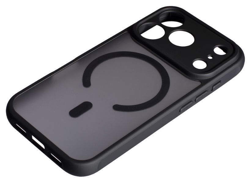 TPU чохол Black Soft MagSafe для iPhone 18 Pro Max / чорний 205802 фото