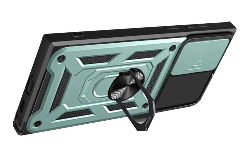 PC + TPU чехол Camshield Armor для Samsung Galaxy S25 Ultra / зеленый 202037 фото