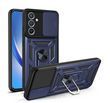 PC + TPU чохол Armor Camshield для Samsung Galaxy M14 / синій 090713 фото