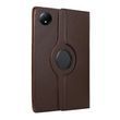 Шкіряний чохол книжка 360 на Xiaomi Redmi Pad SE 8.7" / коричневий 097565 фото