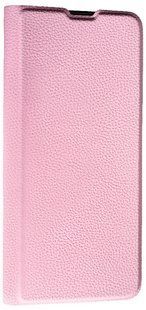 Кожаный чехол книжка Fibra case на Xiaomi Redmi Note 13 (4G) / розовый 200791 фото