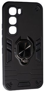 PC + TPU чохол New Transformer для Infinix Hot 60 Pro (X6885) / чорний 204155 фото