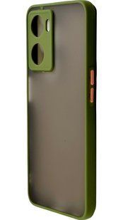 TPU чохол накладка Matte Color Case для OPPO A57S світло-зелений 092671 фото