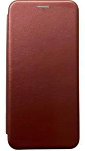 Чохол книжка Elegant book для Xiaomi Poco C40 / бордовий 086337 фото