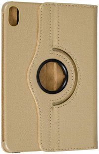 Шкіряний чохол книжка 360 на Apple iPad mini 6 (8.3") / золотистий 087490 фото