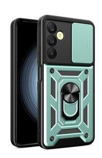 PC + TPU чохол Armor Camshield для Samsung Galaxy A55 / світло-зелений 097119 фото
