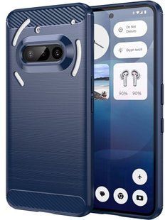 TPU чехол накладка Urban для Nothing Phone (3a) / синий 100494 фото