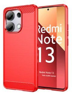 TPU чехол накладка Urban для Xiaomi Redmi Note 13 (4G) / красный 095521 фото