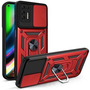 PC + TPU чехол Camshield Armor для Motorola Edge 20 / красный 089411 фото