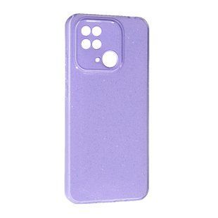 TPU чехол Summer Vibe для Xiaomi Redmi 10C фиолетовый 088510 фото
