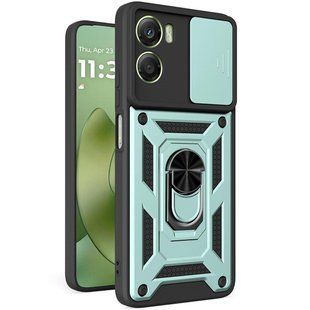 PC + TPU чехол Camshield Armor для Motorola G06 / зеленый 100663 фото