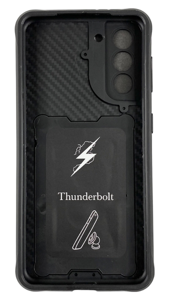 PC + TPU чехол Camshield armor для Samsung Galaxy S21 / чорний 084680 фото