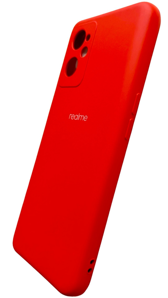 Чехол Soft touch для Realme 9i (на реалмі 9ай) красный 86435 фото