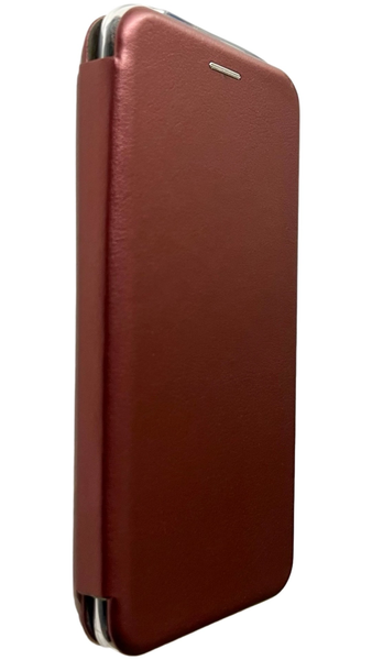 Чохол книжка Elegant book для Xiaomi Poco C40 / бордовий 086337 фото