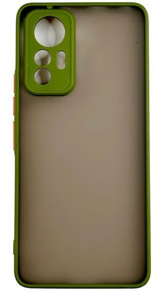 TPU чехол накладка Matte Color Case для Xiaomi 12 Lite светло-зеленый 092121 фото