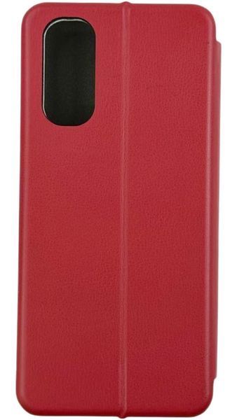 Кожаный чехол книжка Elegant на Tecno Pova 3 (LF7n) / красный 091971 фото