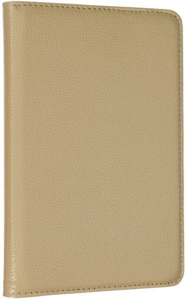 Шкіряний чохол книжка 360 на Apple iPad mini 6 (8.3") / золотистий 087490 фото