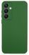 Чохол накладка TPU Liquid Silk для Samsung Galaxy S24 FE / темно-зелений 201173 фото 1