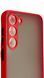 TPU чохол накладка Matte Color Case для Samsung Galaxy S23 Plus червоний 092171 фото 2