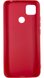 TPU чохол накладка Candy для Xiaomi Redmi 10A (наредмі 10 а) червоний 085604 фото 3