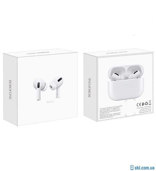 Беспроводные bluetooth наушники Borofone BW03 TWS 84417 фото