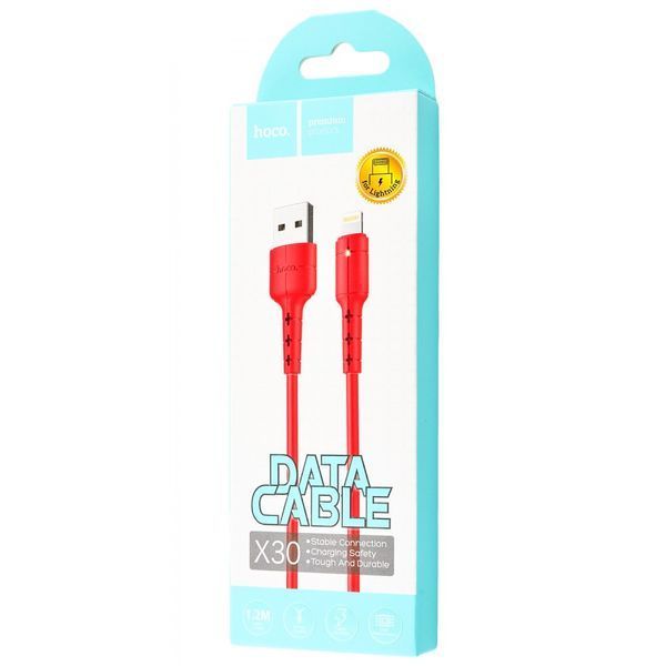 Hoco X30 Star Lightning Cable 2A (1.2m) (3 цвета) 16915 фото