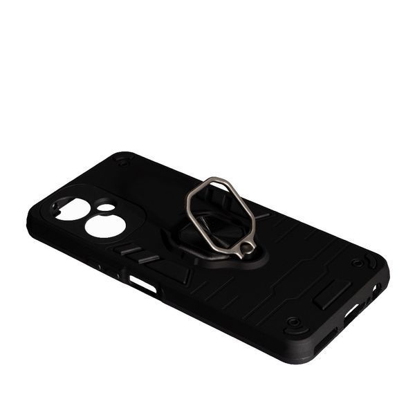 PC + TPU чехол New Transformer для Tecno Camon 19 черный 088311 фото