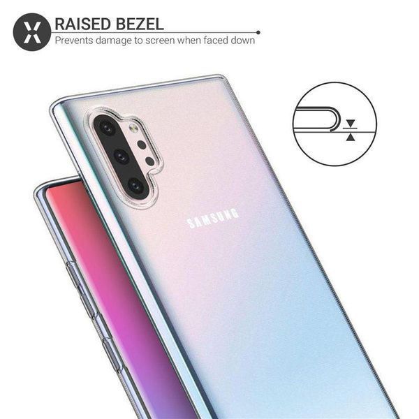 Ультратонкий 0,3 мм чохол на Samsung Galaxy Note 10 прозорий 80874 фото