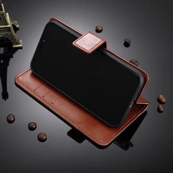 Чехол книжка Book case для HMD Pulse Pro / коричневый 201741 фото