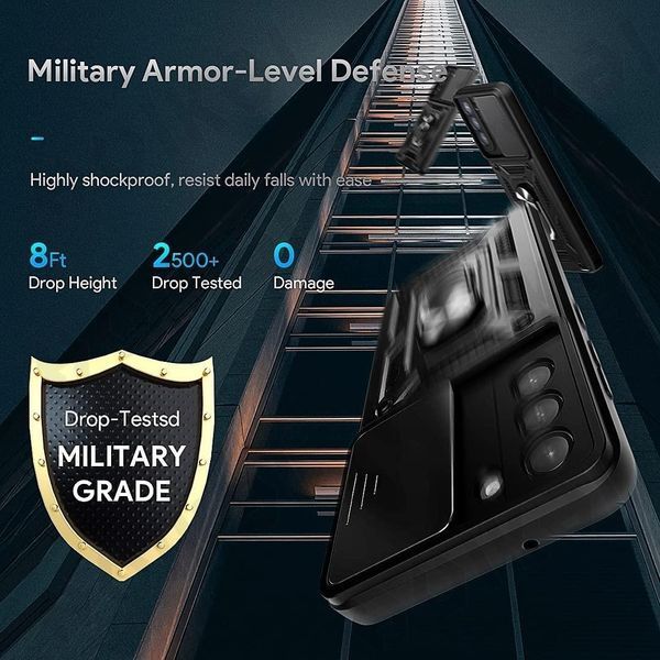 PC + TPU чохол Camshield для Samsung Galaxy A24 / синій 089210 фото