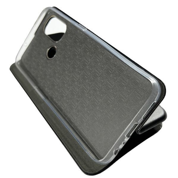Шкіряний чохол-книжка Elegant на OnePlus Nord N100 / чорний 082409 фото