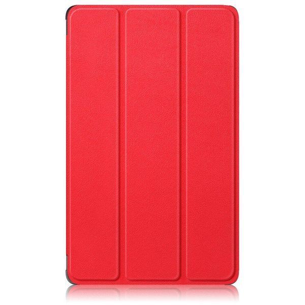Шкіряний чохол книжка Crazy Horse для Lenovo Tab M8 4th Gen червоний 093867 фото