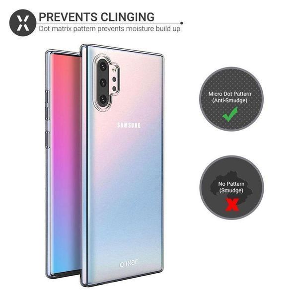 Ультратонкий 0,3 мм чохол на Samsung Galaxy Note 10 прозорий 80874 фото