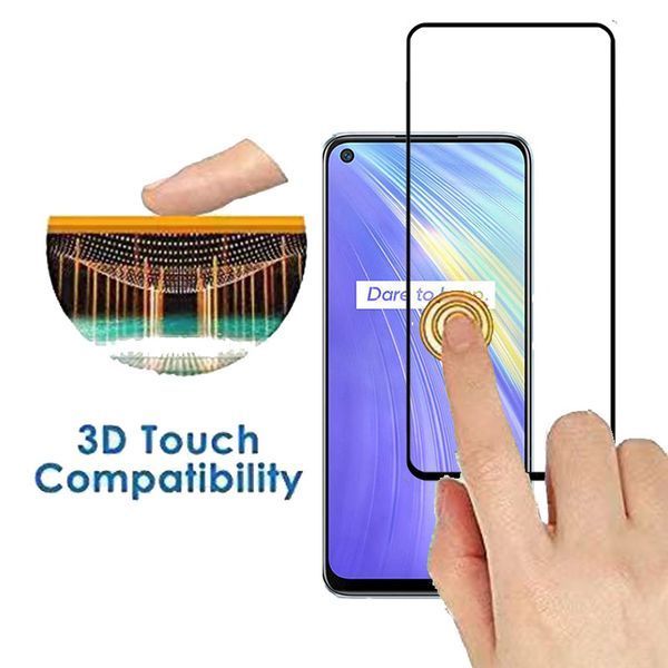 Захисне скло для Realme 9i / чорний 86141 фото