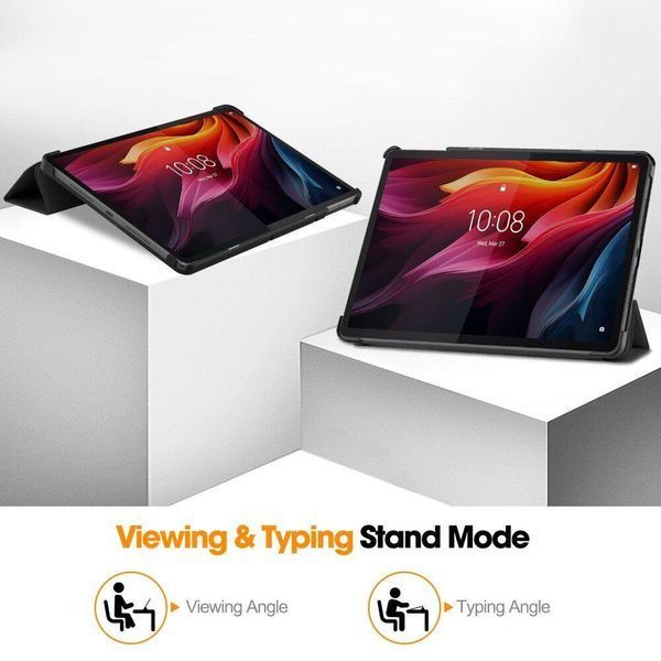 Шкіряний чохол книжка Crazy Horse для Lenovo Tab K11 Plus (11.45") / синій 097436 фото