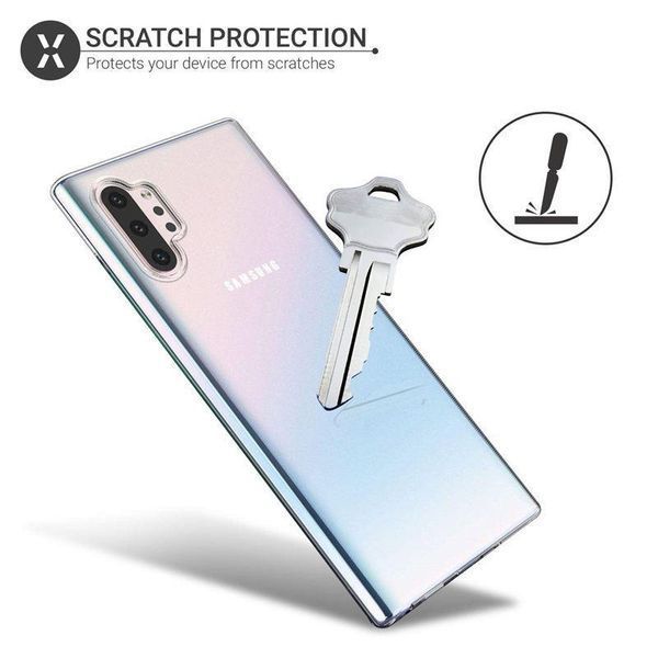 Ультратонкий 0,3 мм чохол на Samsung Galaxy Note 10 прозорий 80874 фото