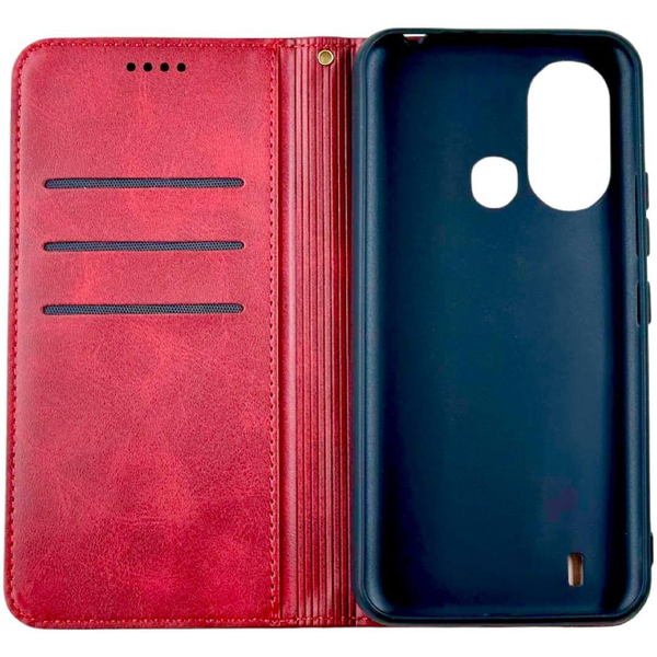 Чохол книжка Amsterdam для ZTE Blade L220 червоний 90659 фото