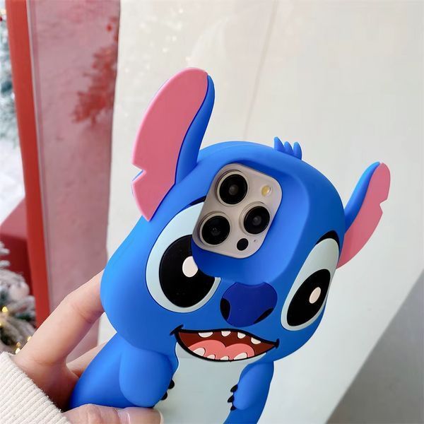 Силіконовий 3D чохол Funny Stitch для iPhone 11 / рожевий 098941 фото