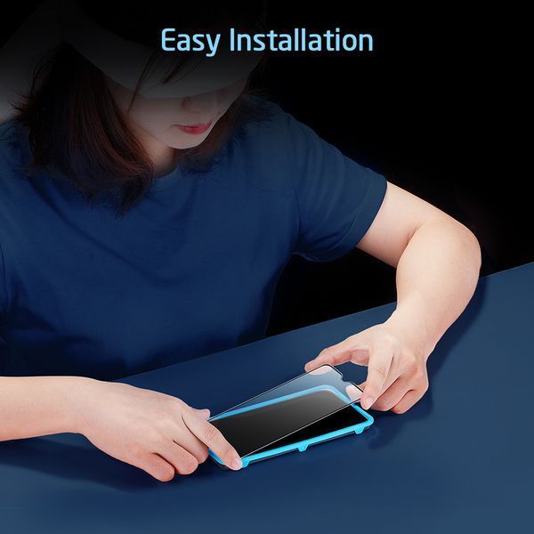 Захисне скло для Realme 9i / чорний 86141 фото