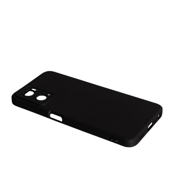 TPU чехол Smitt накладка бампер для Oppo A96 черный 088810 фото